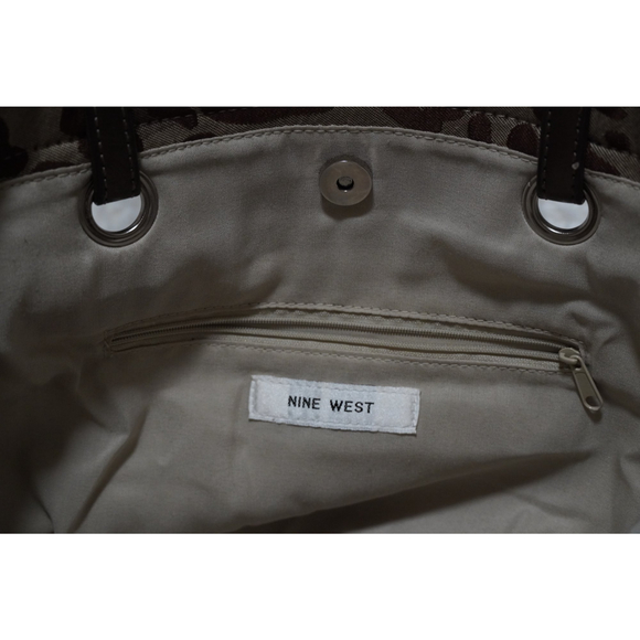 Nine West Leopard/Cheetah Print Tote Bag - Picture 8 of 10